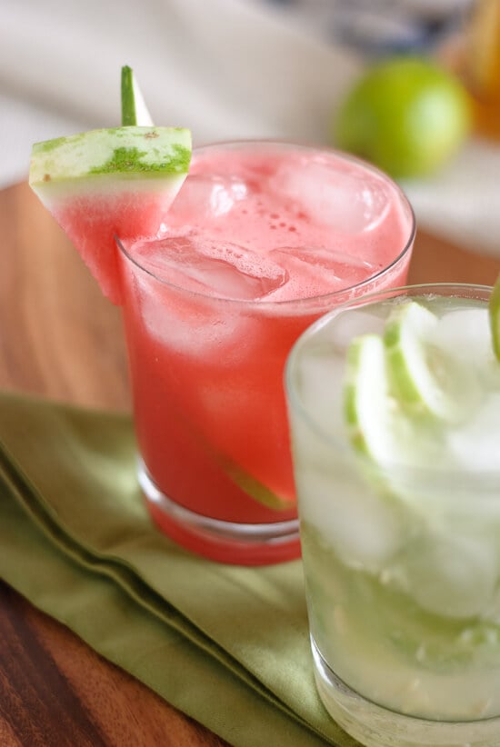 watermelon cucumber cocktail