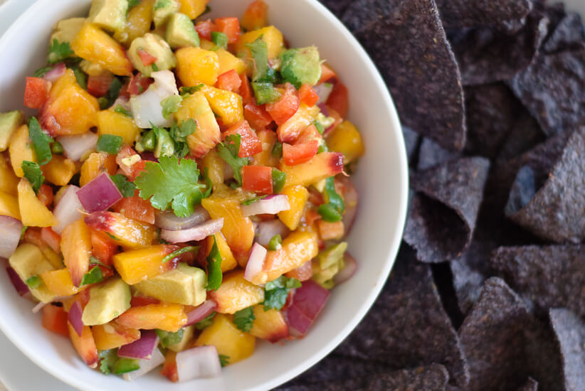peach avocado salsa recipe