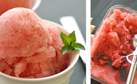 watermelon sorbet