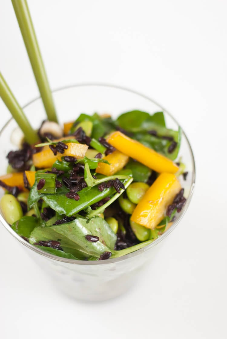 healthy watercress salad
