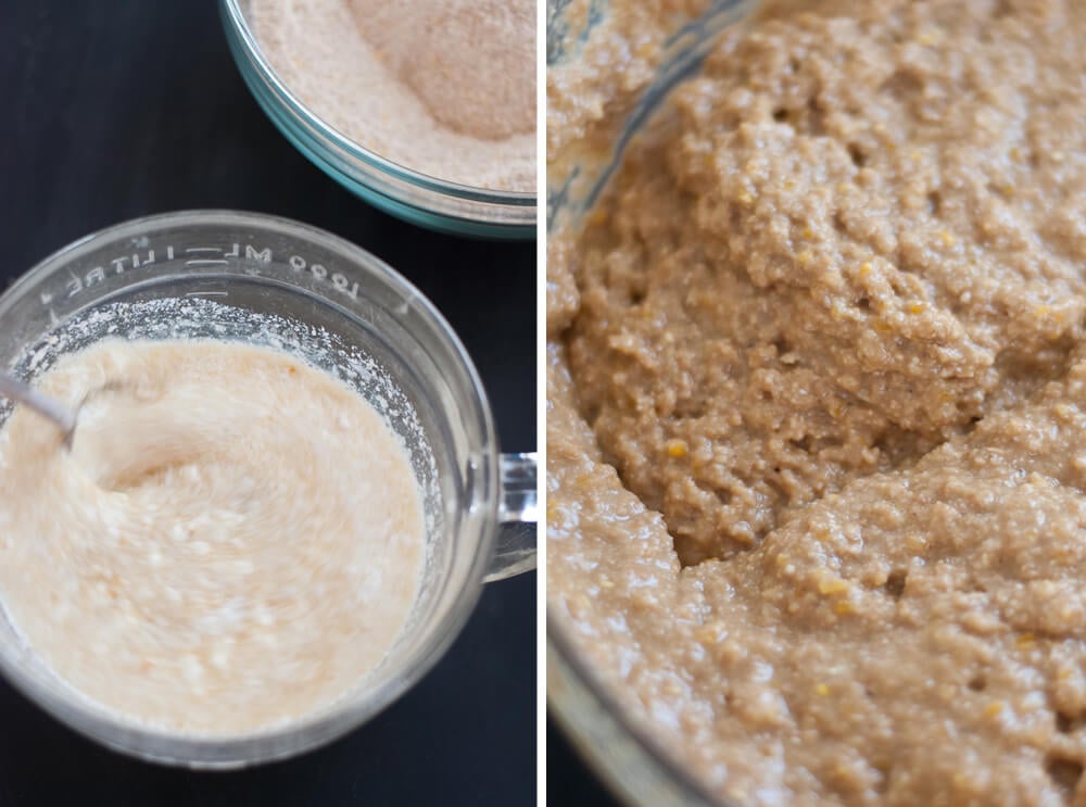 quick molasses bread batter