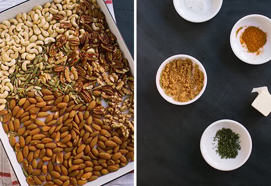 rosemary roasted nuts ingredients