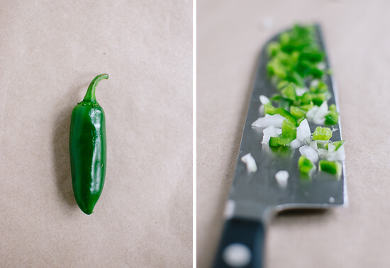 jalapeno and onion chopped