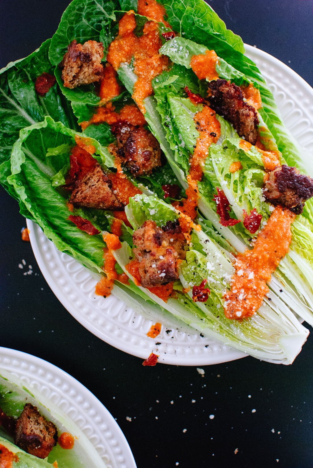 Sun-dried tomato Caesar salad recipe