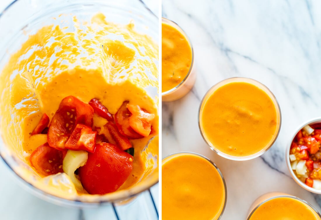 how to make gazpacho