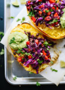 spaghetti squash burrito bowls