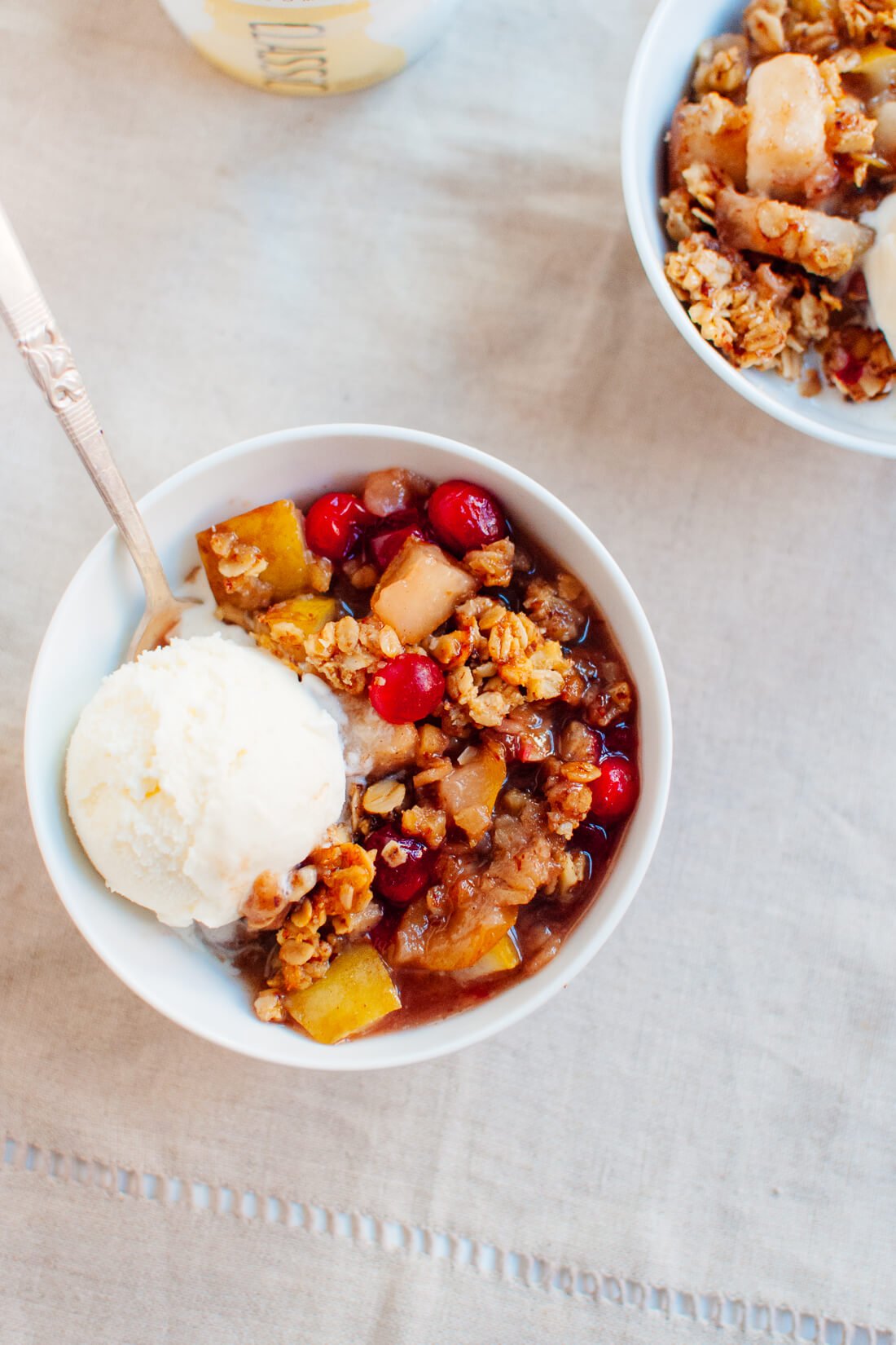 Pear cranberry crisp recipe