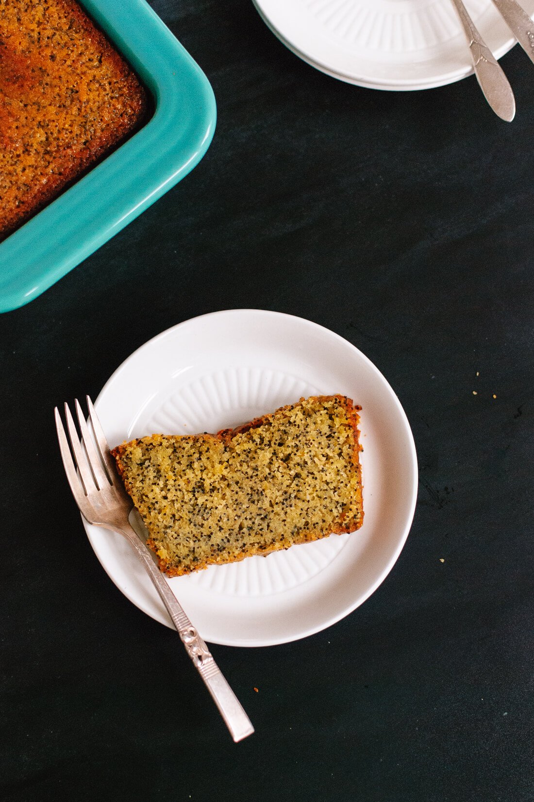 Orange Poppy Seed Pound Cake by cookieandkate.com orange poppy seed cake