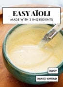 eas aioli recipe pin