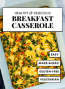 healthy breakfast casserole