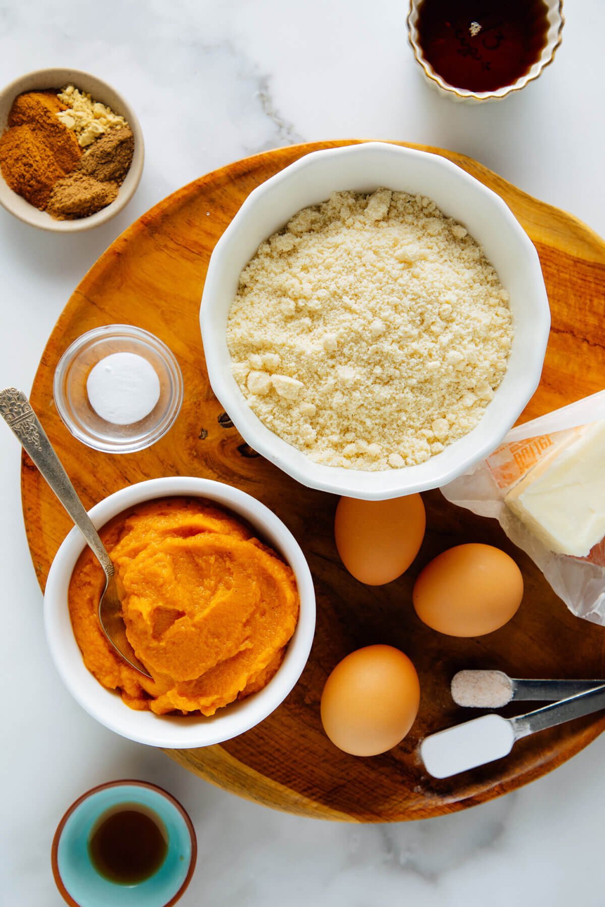 gluten-free pumpkin muffin ingredients
