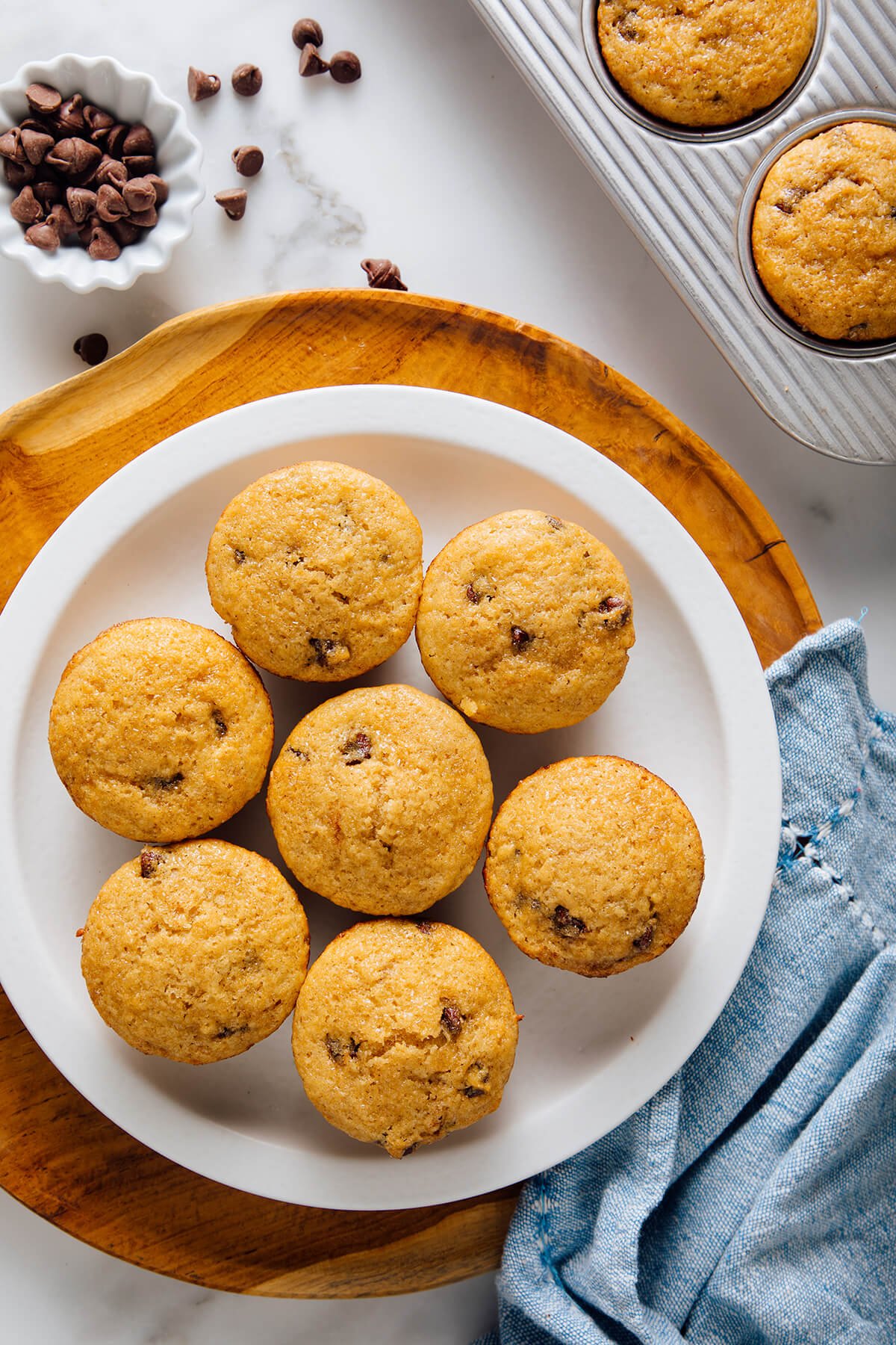 chocolate chip muffins recipe