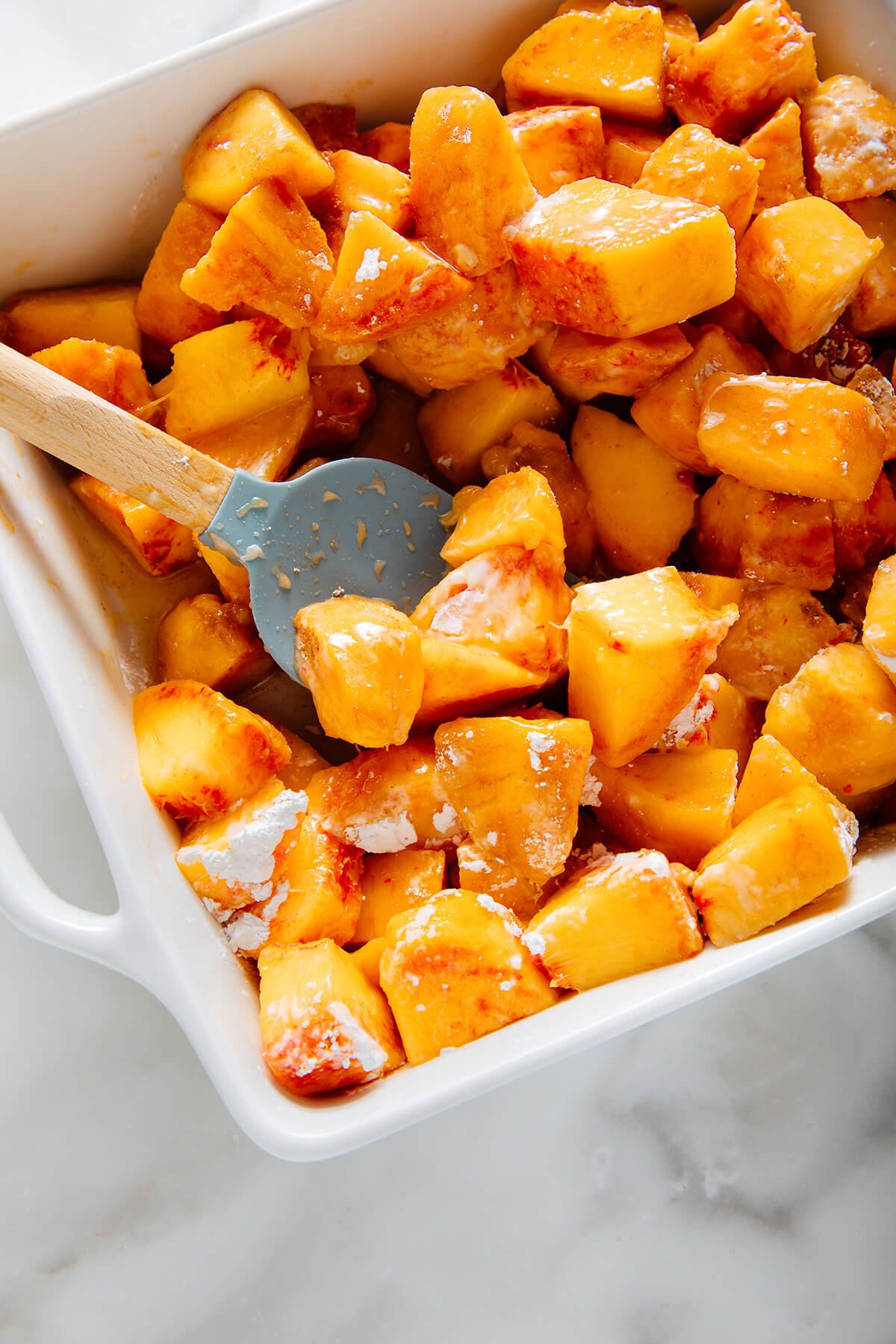 peach cobbler filling