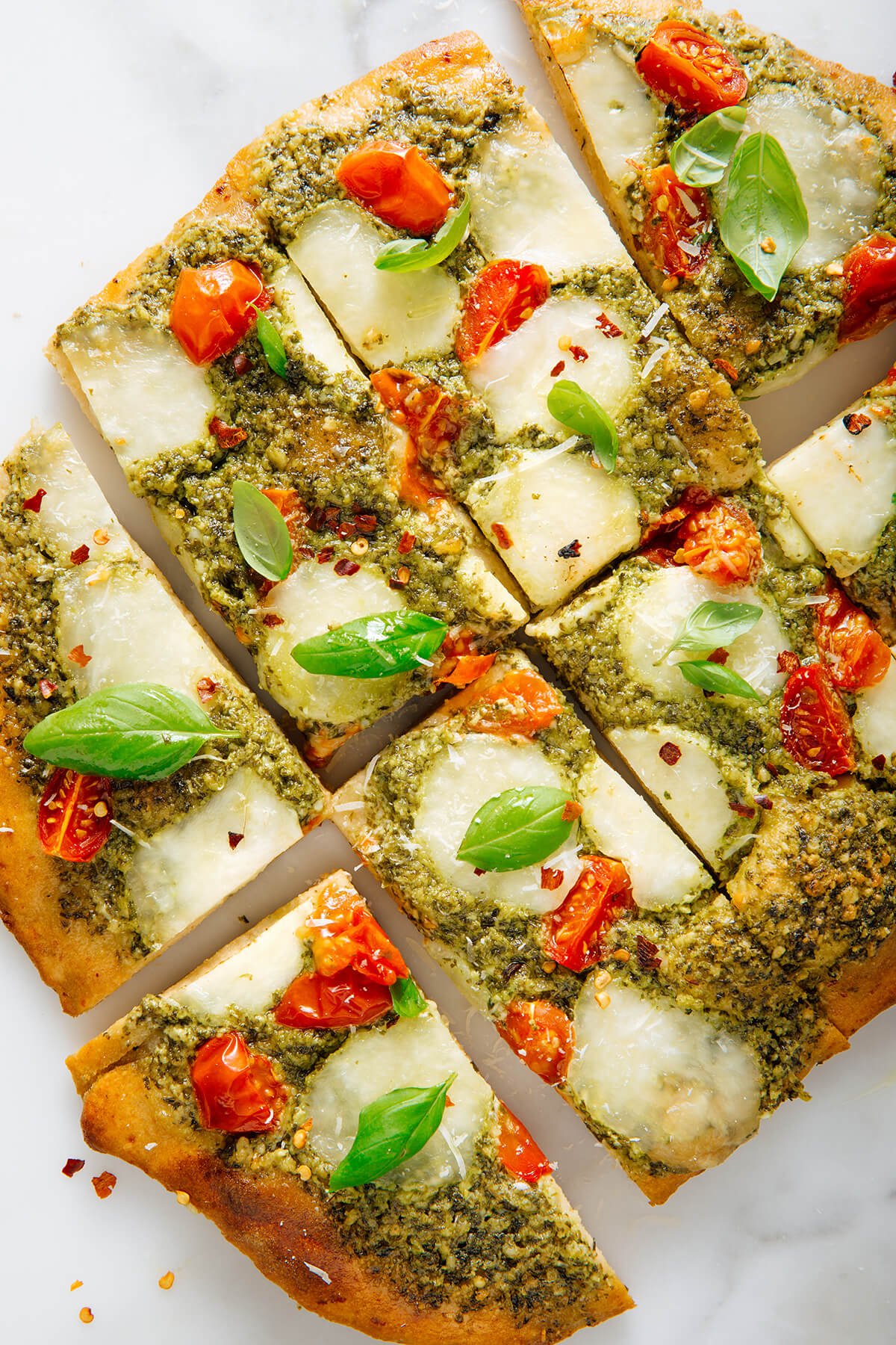 pesto pizza